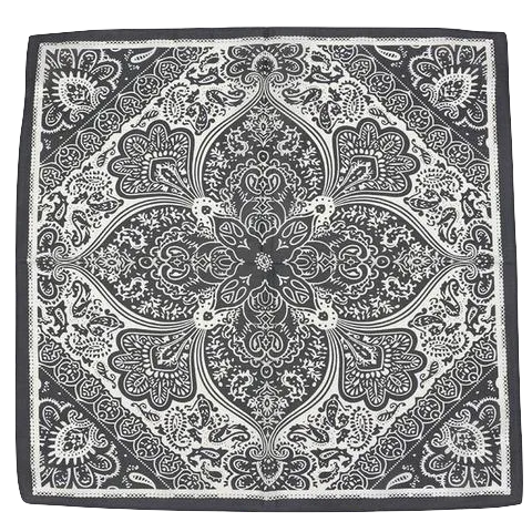 Premium Bandana Grau