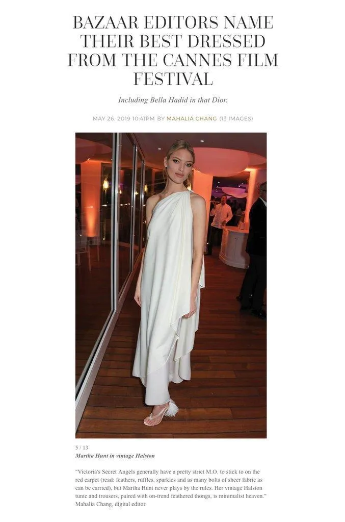 Prettiest 1978 Halston Pale Pink Pastel Nylon Jersey One Shoulder Draped Dress