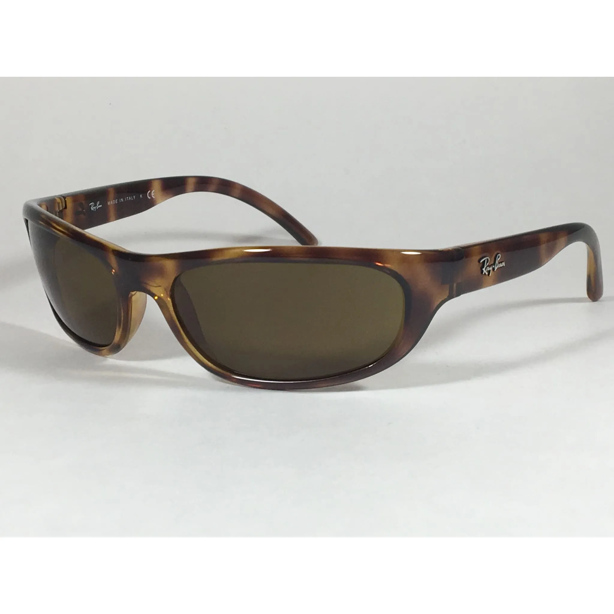 Ray-Ban Predator Men's Sunglasses RB4033 642/73 Sport Wrap Havana Tortoise Brown Lens