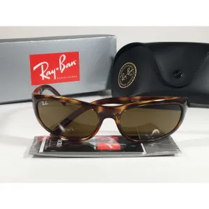 Ray-Ban Predator Men's Sunglasses RB4033 642/73 Sport Wrap Havana Tortoise Brown Lens