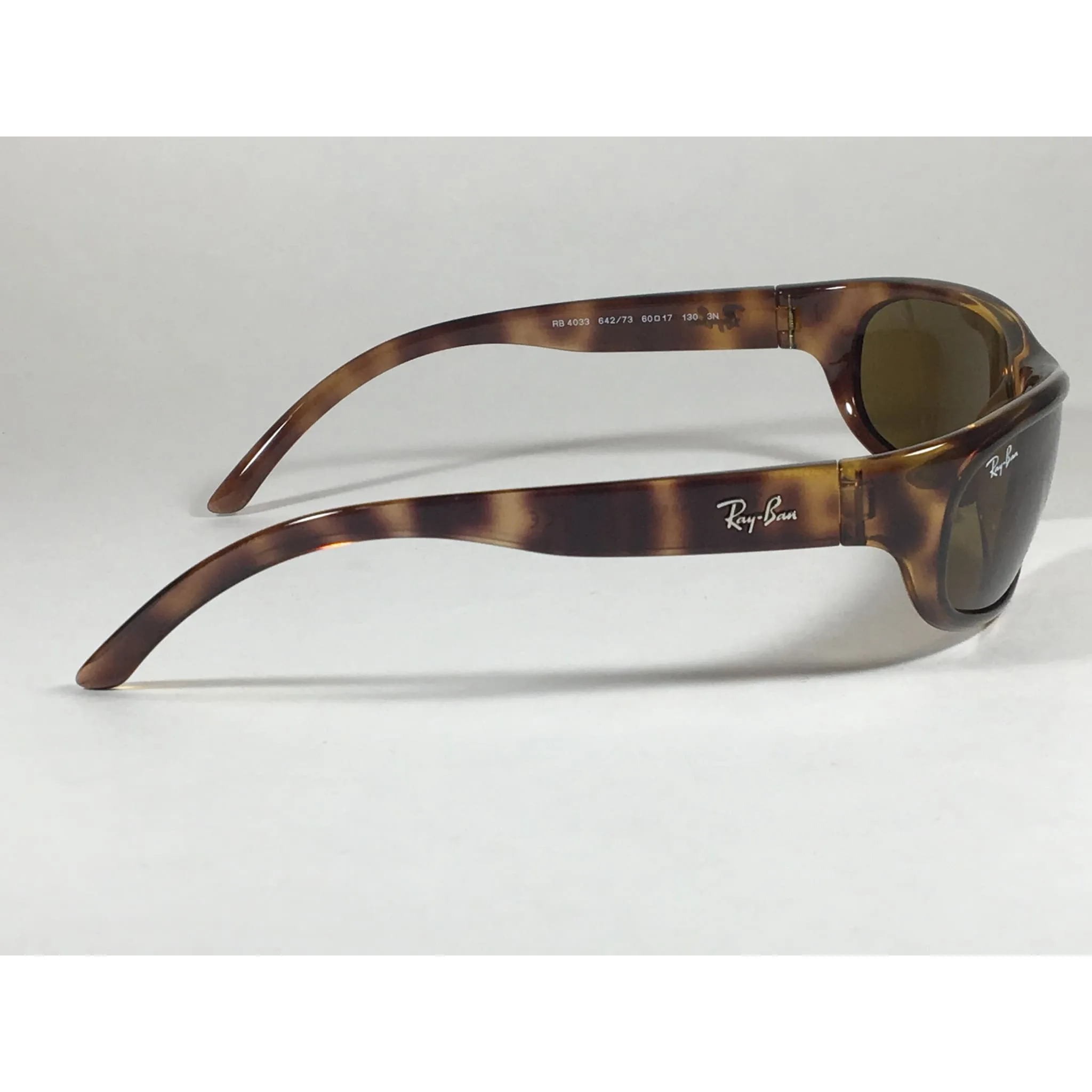 Ray-Ban Predator Men's Sunglasses RB4033 642/73 Sport Wrap Havana Tortoise Brown Lens