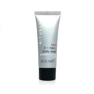 Rituals | Sport 2-1 Hair   Body Wash | Activated Charcoal   Mint 10 ml
