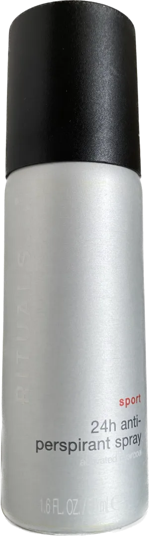 Rituals | Sport 24h Anti-Perspirant Spray Activated Charcoal 50 ml (mini)