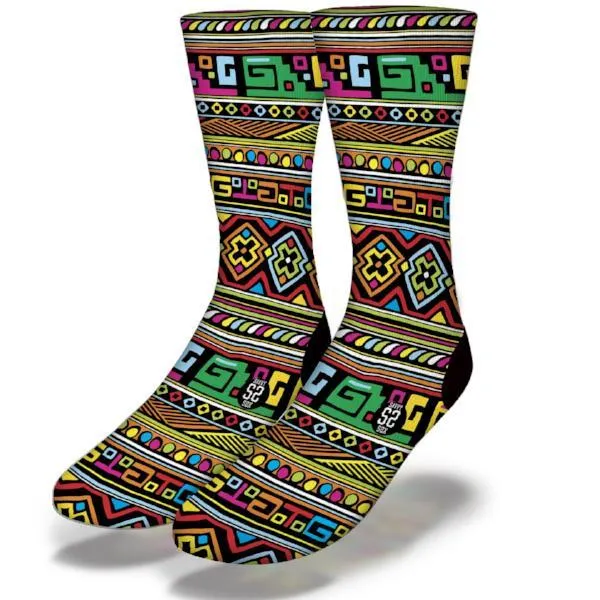 SAVVY SOX AFRICAN PATTERN 11 SOCKS