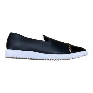 Shoes Designer By Karl Lagerfeld In Black & White, Size: 9