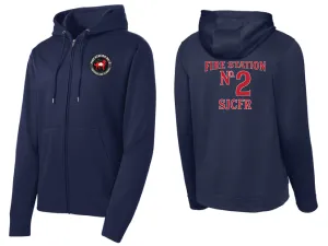 SJCFR Station 2 Full Zip Performance Hoodie