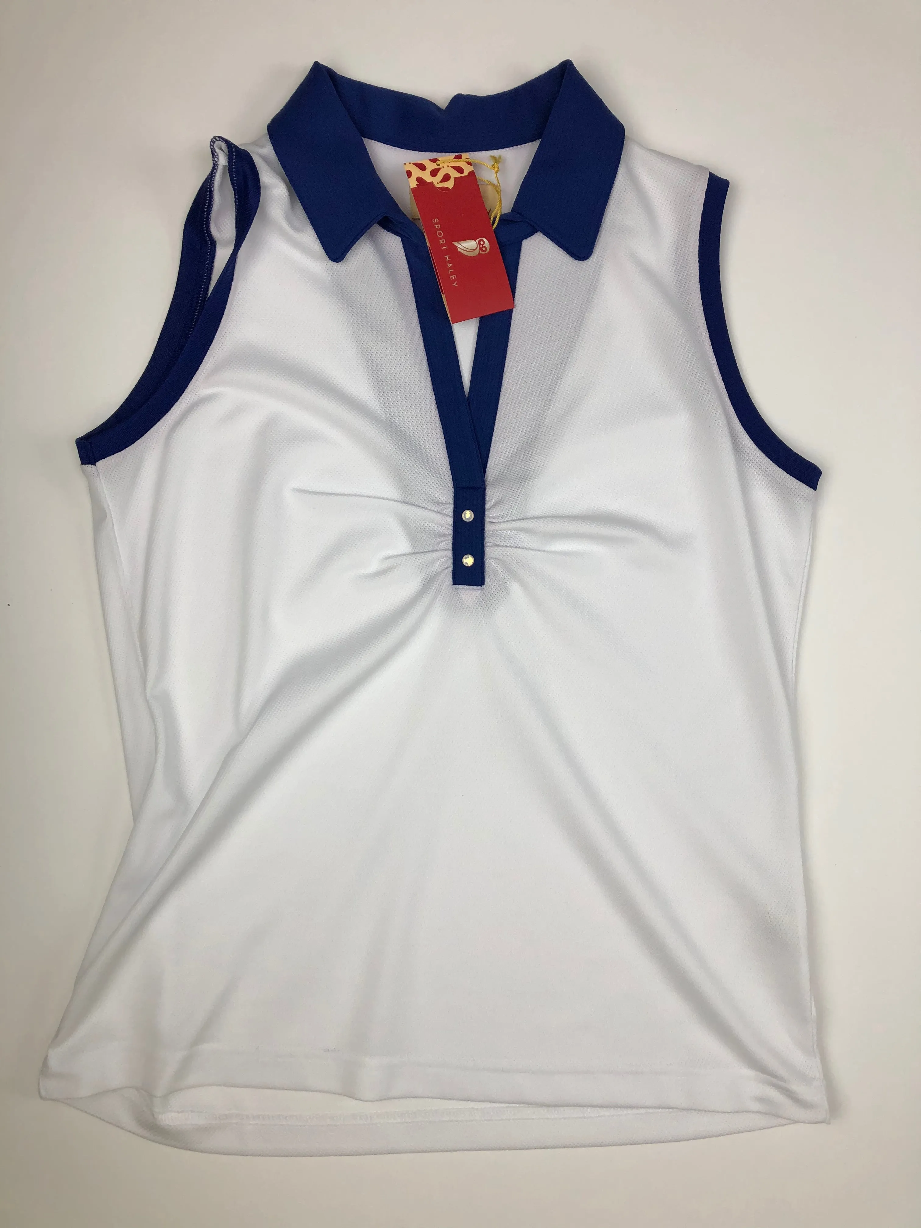Sport Haley Sleeveless Golf Polo #2405