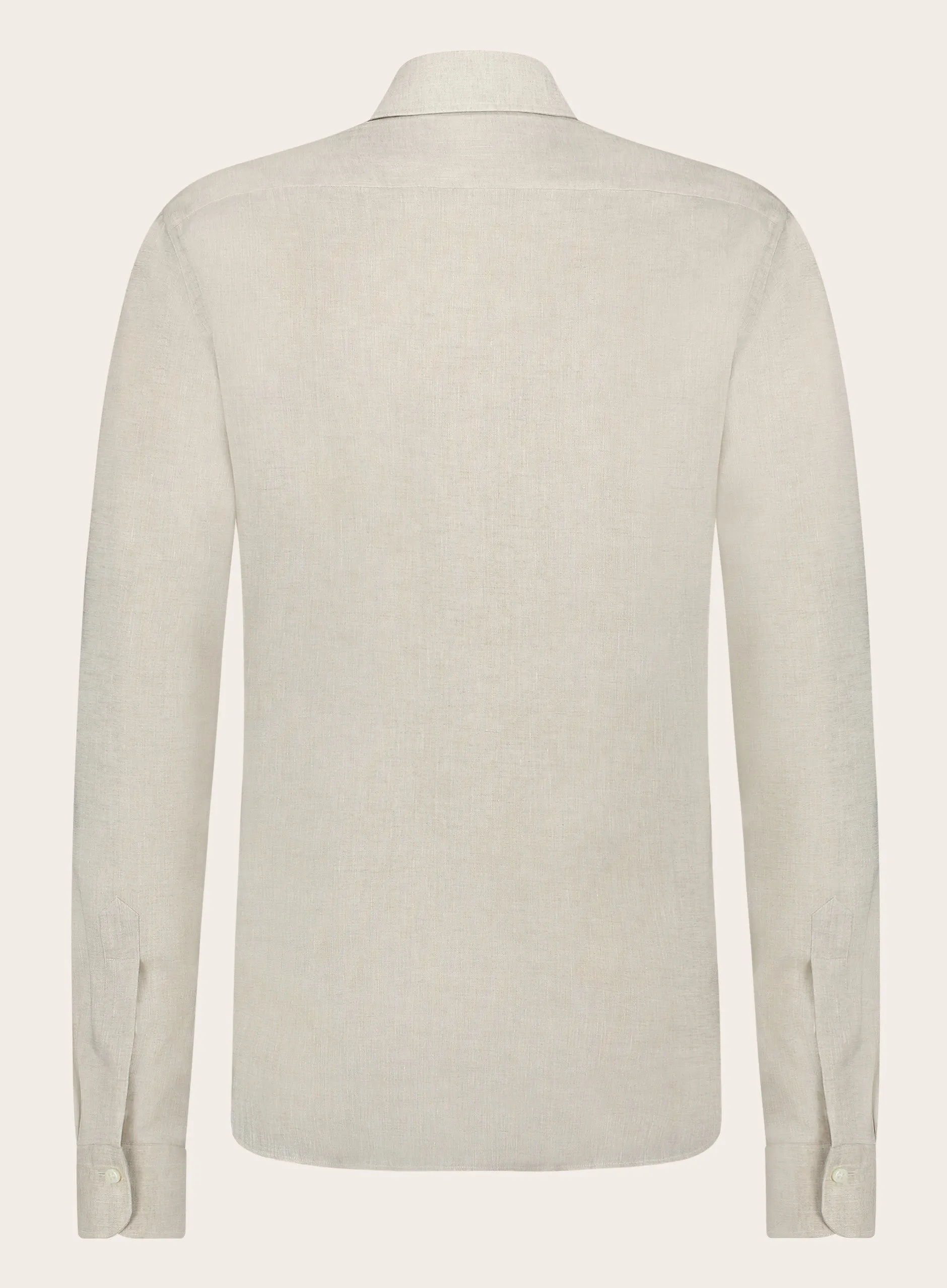 Stretch shirt van linnen