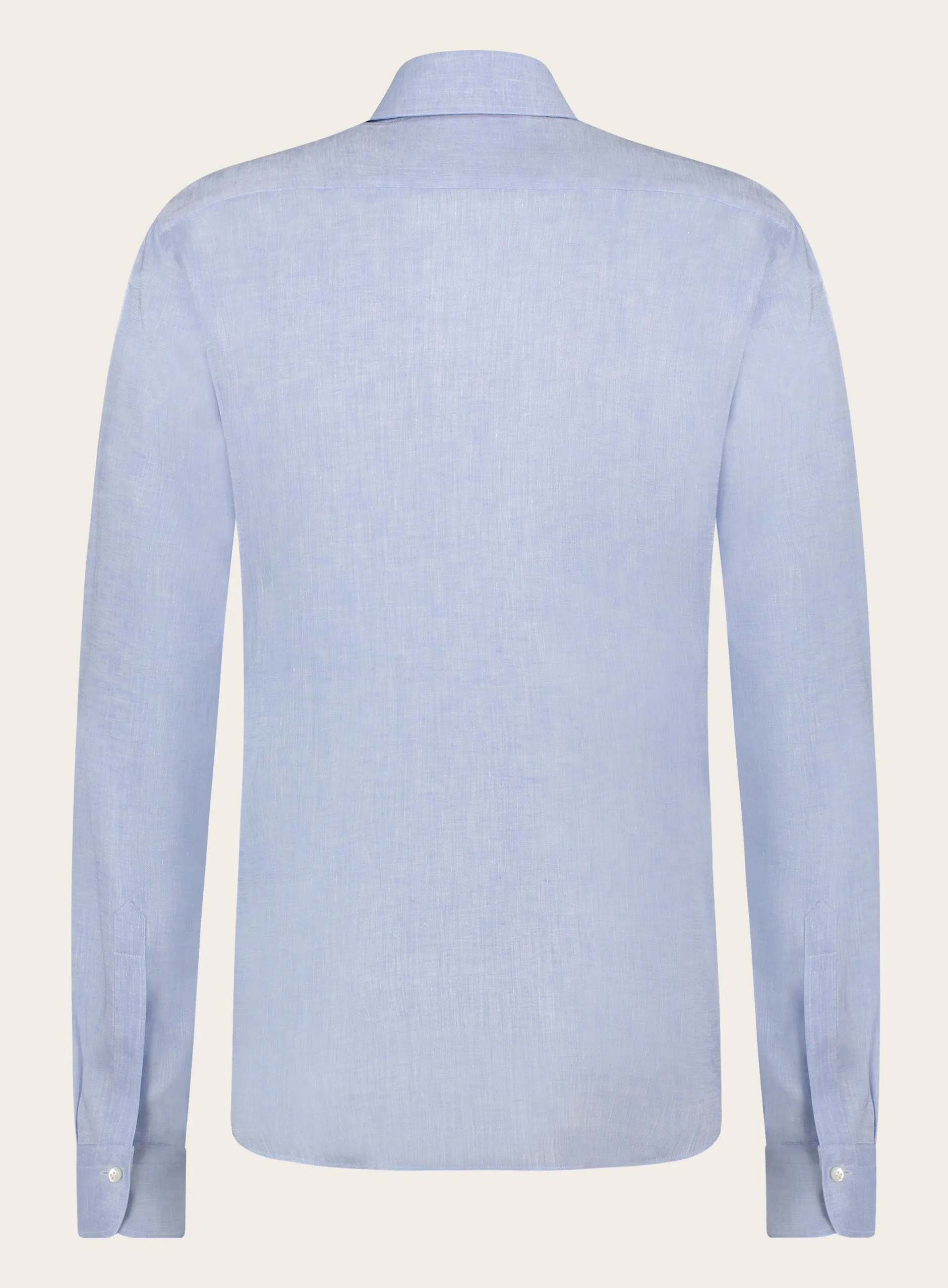Stretch shirt van linnen