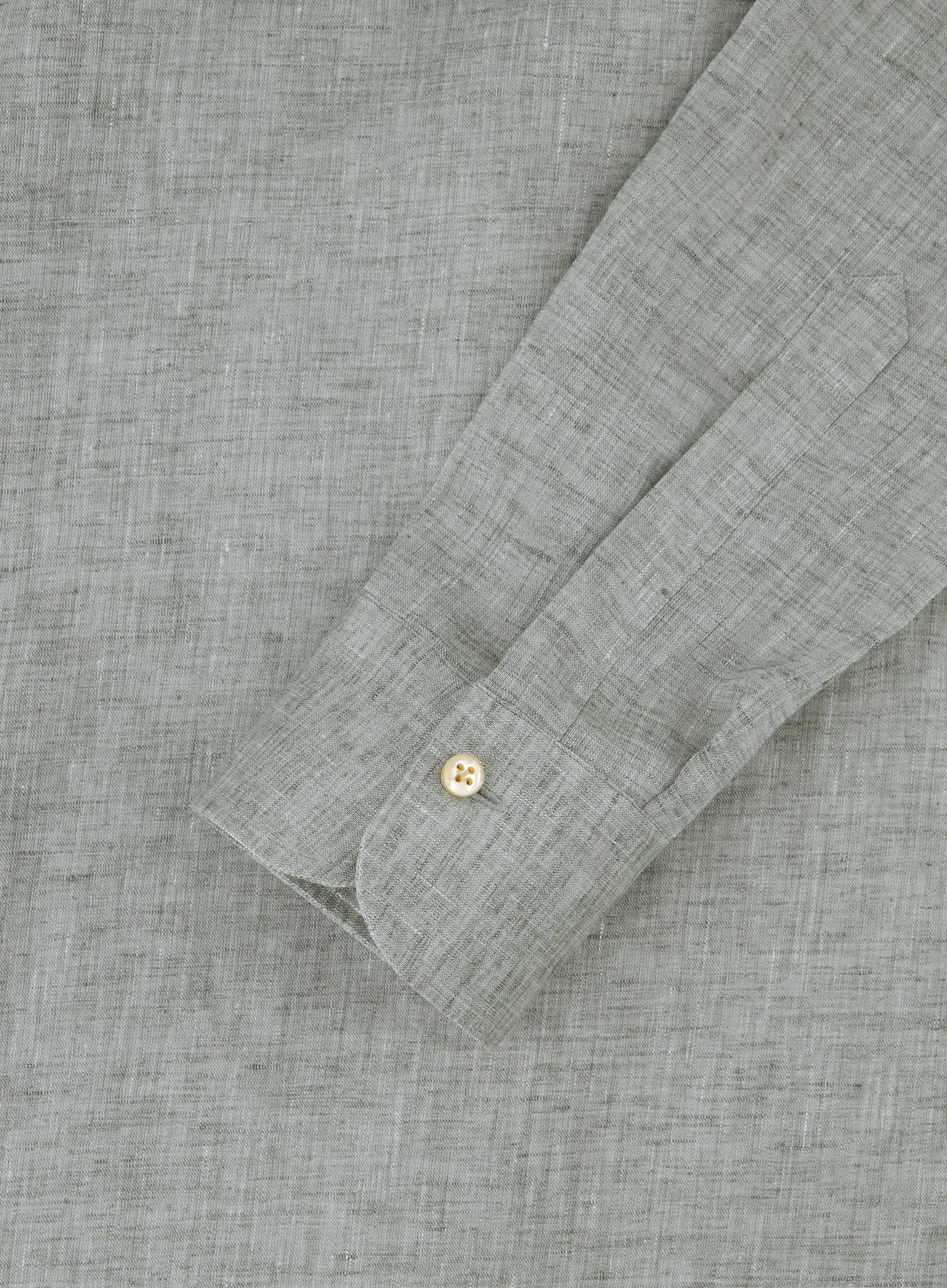 Stretch shirt van linnen