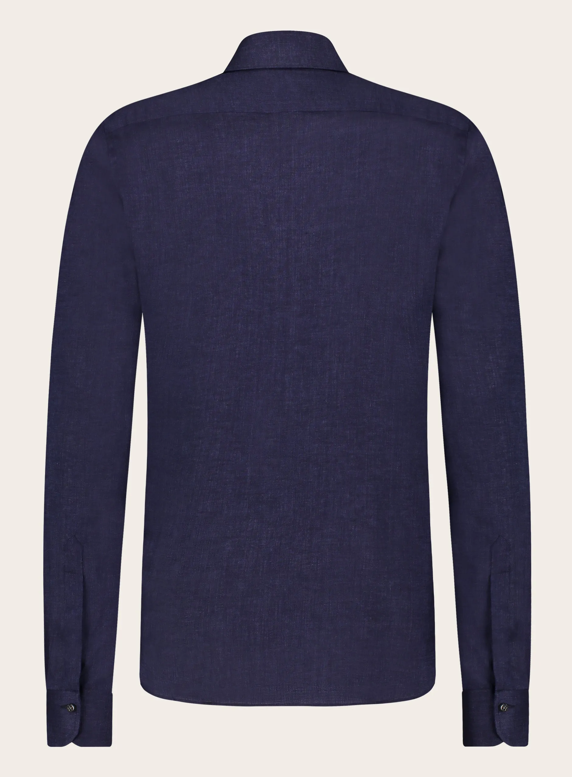 Stretch shirt van linnen