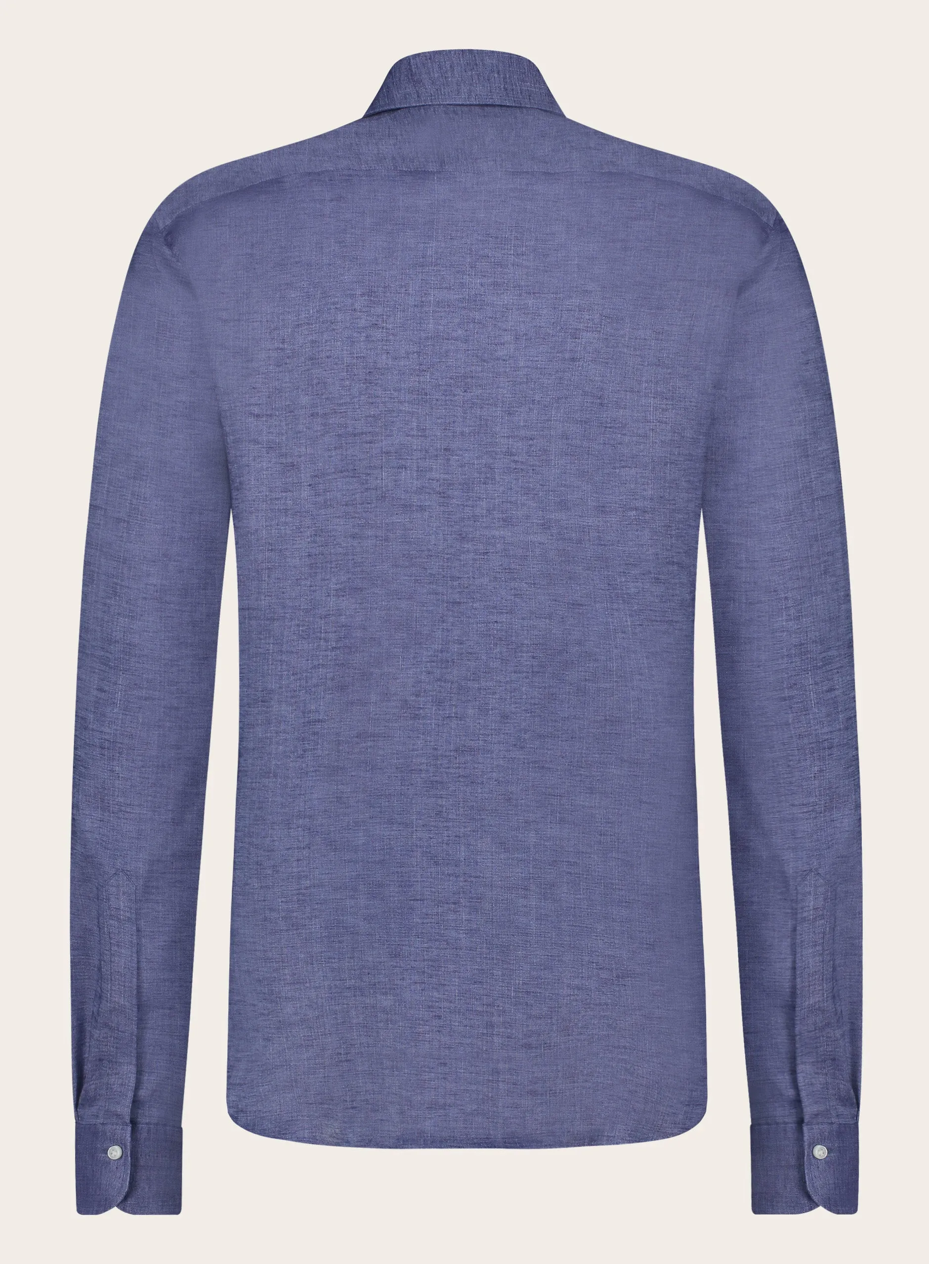 Stretch shirt van linnen