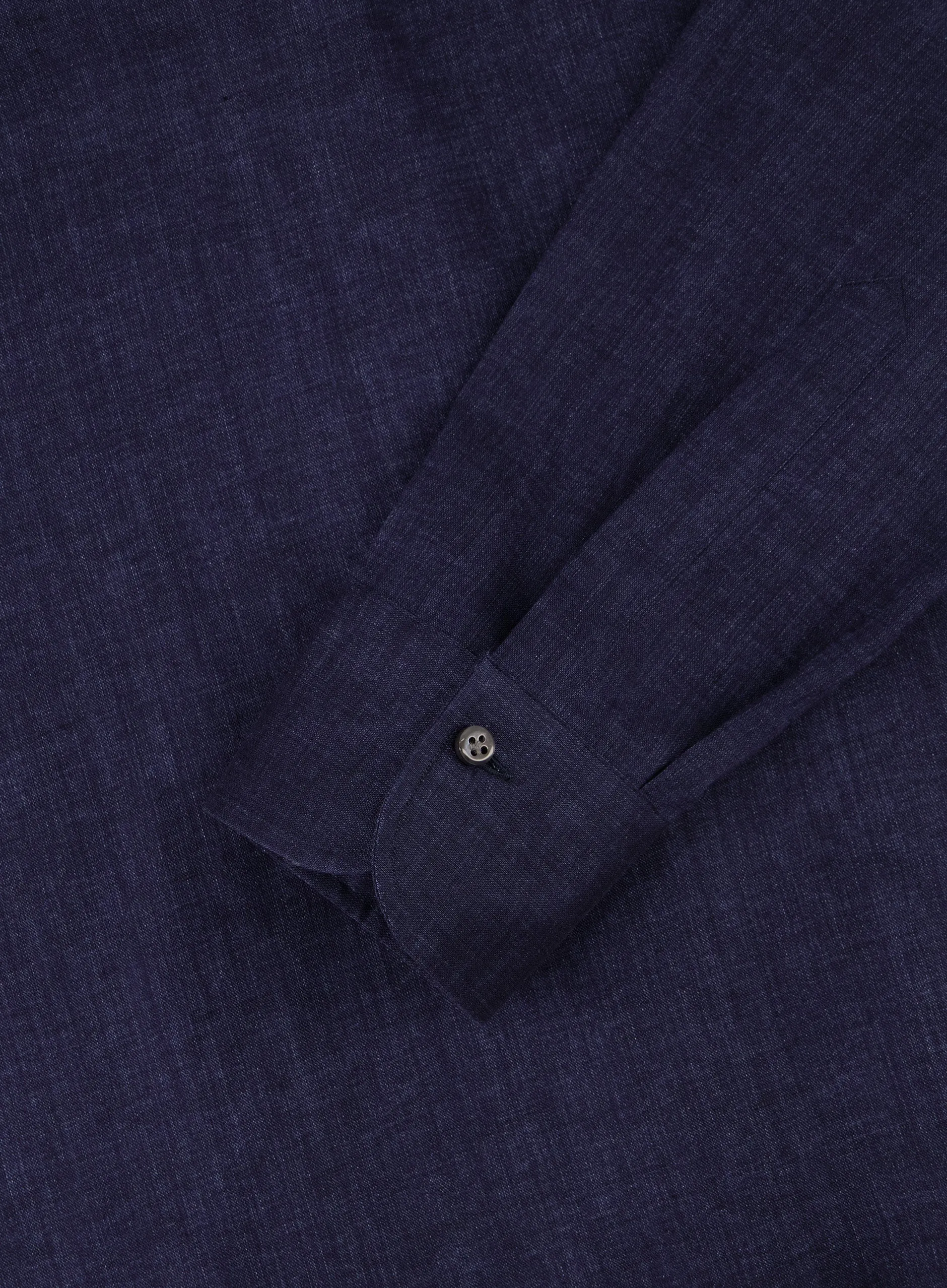 Stretch shirt van linnen