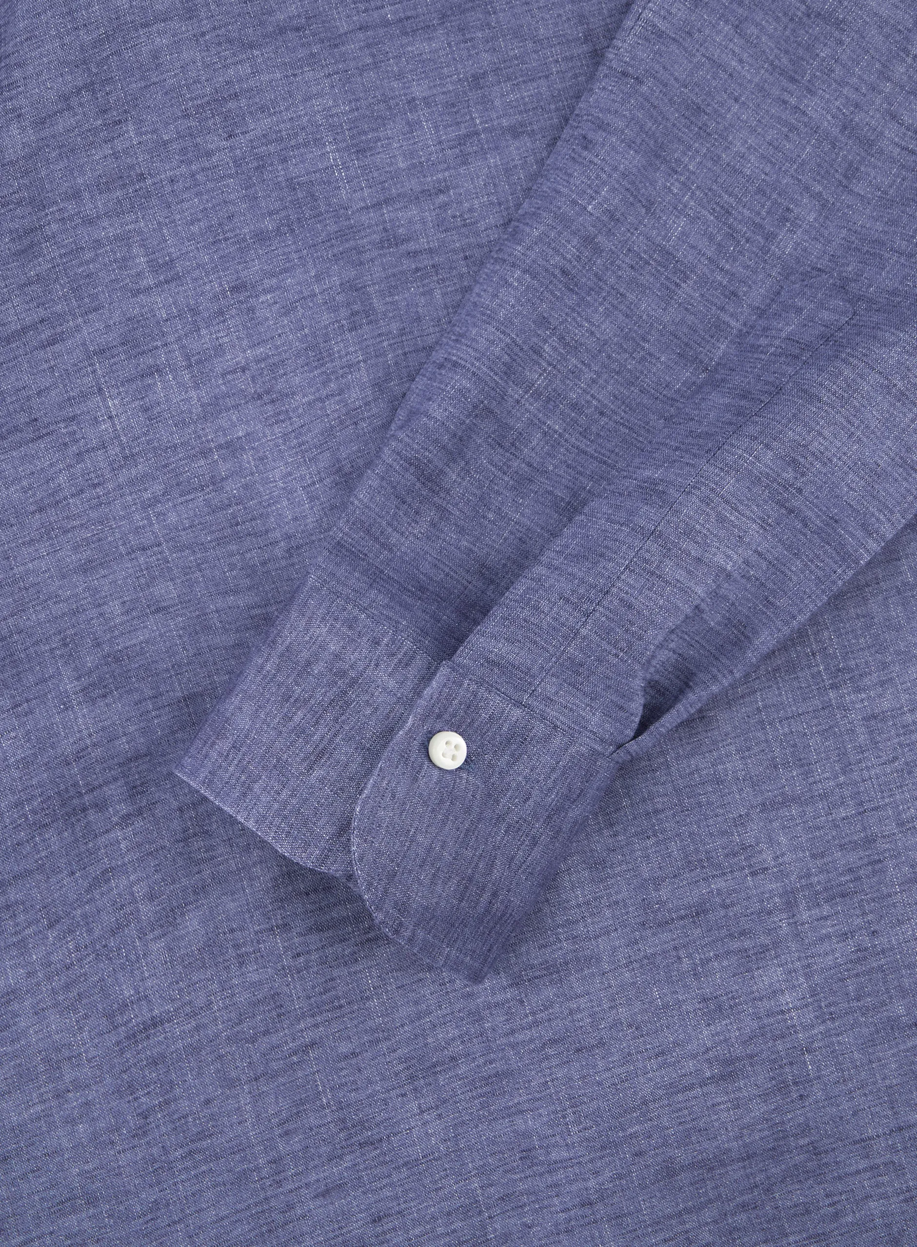 Stretch shirt van linnen