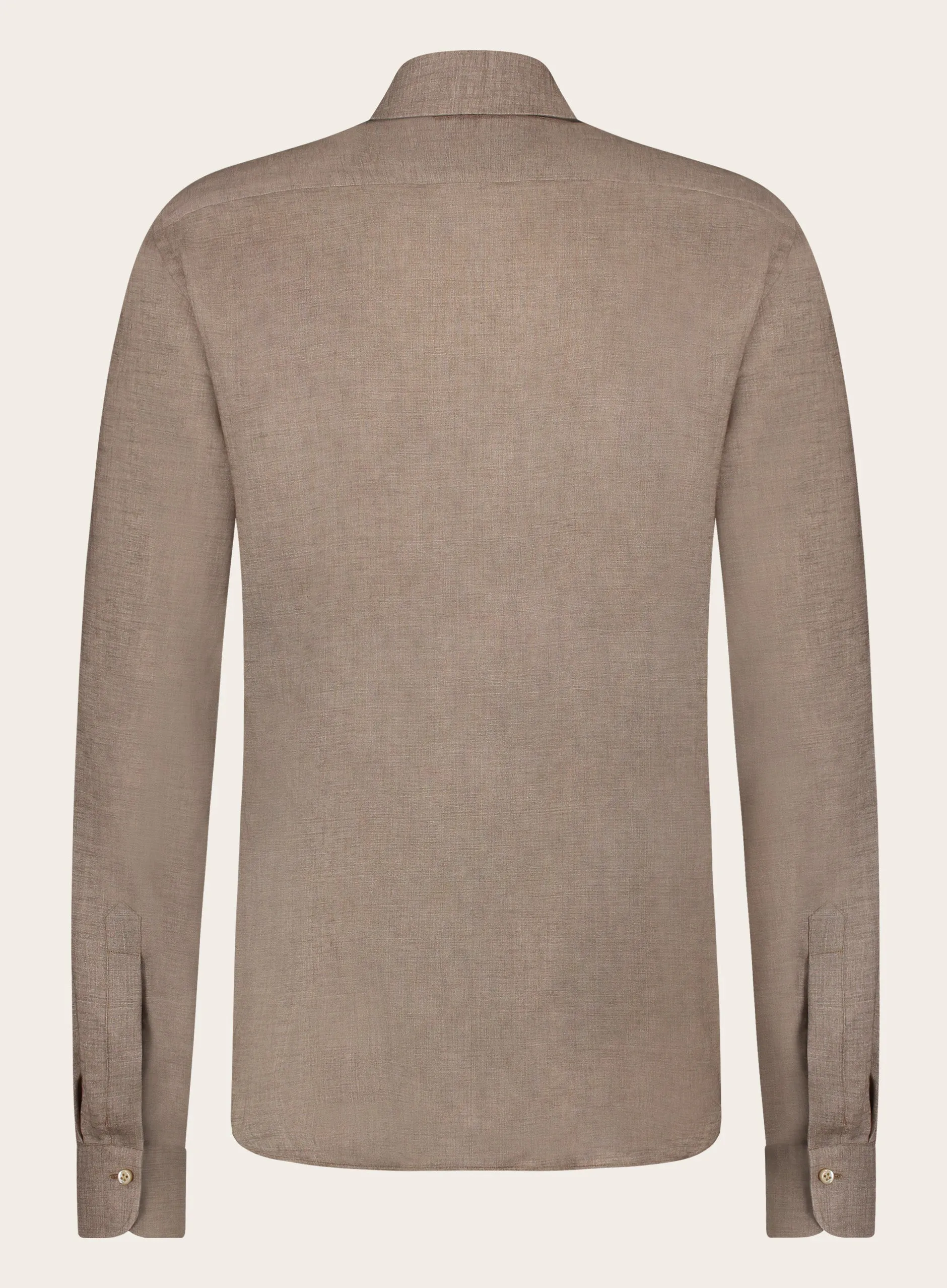 Stretch shirt van linnen