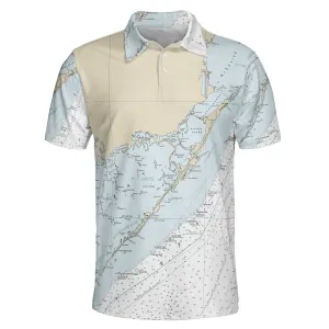The Key Largo Men's Sport Polo Shirt