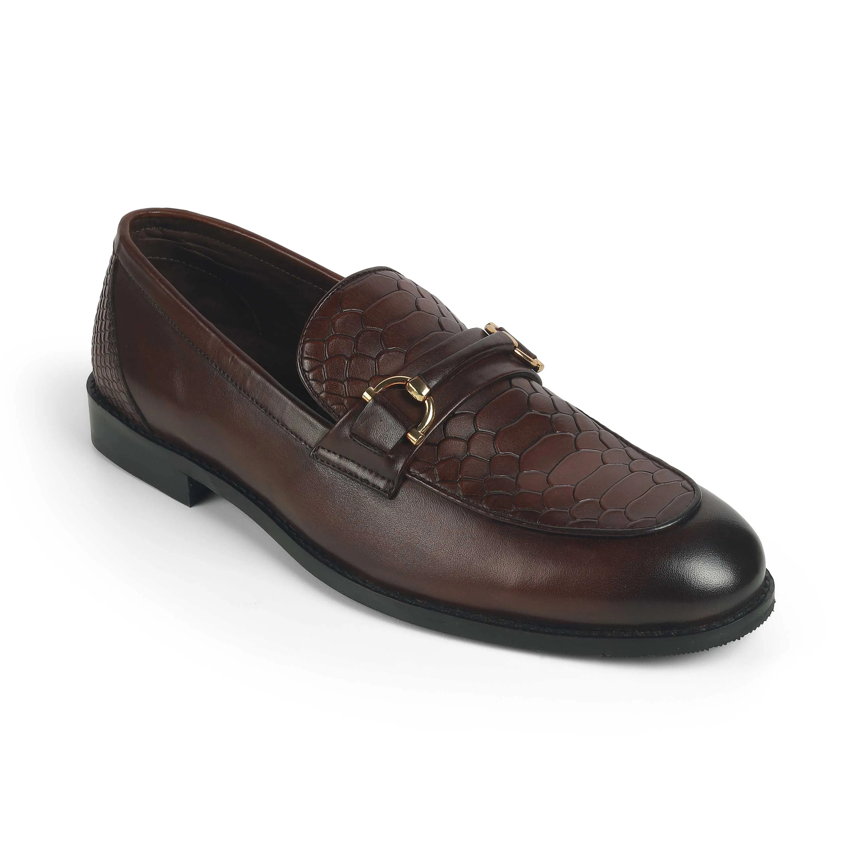 Tresmode Tremso Cognac Men's Leather Loafers