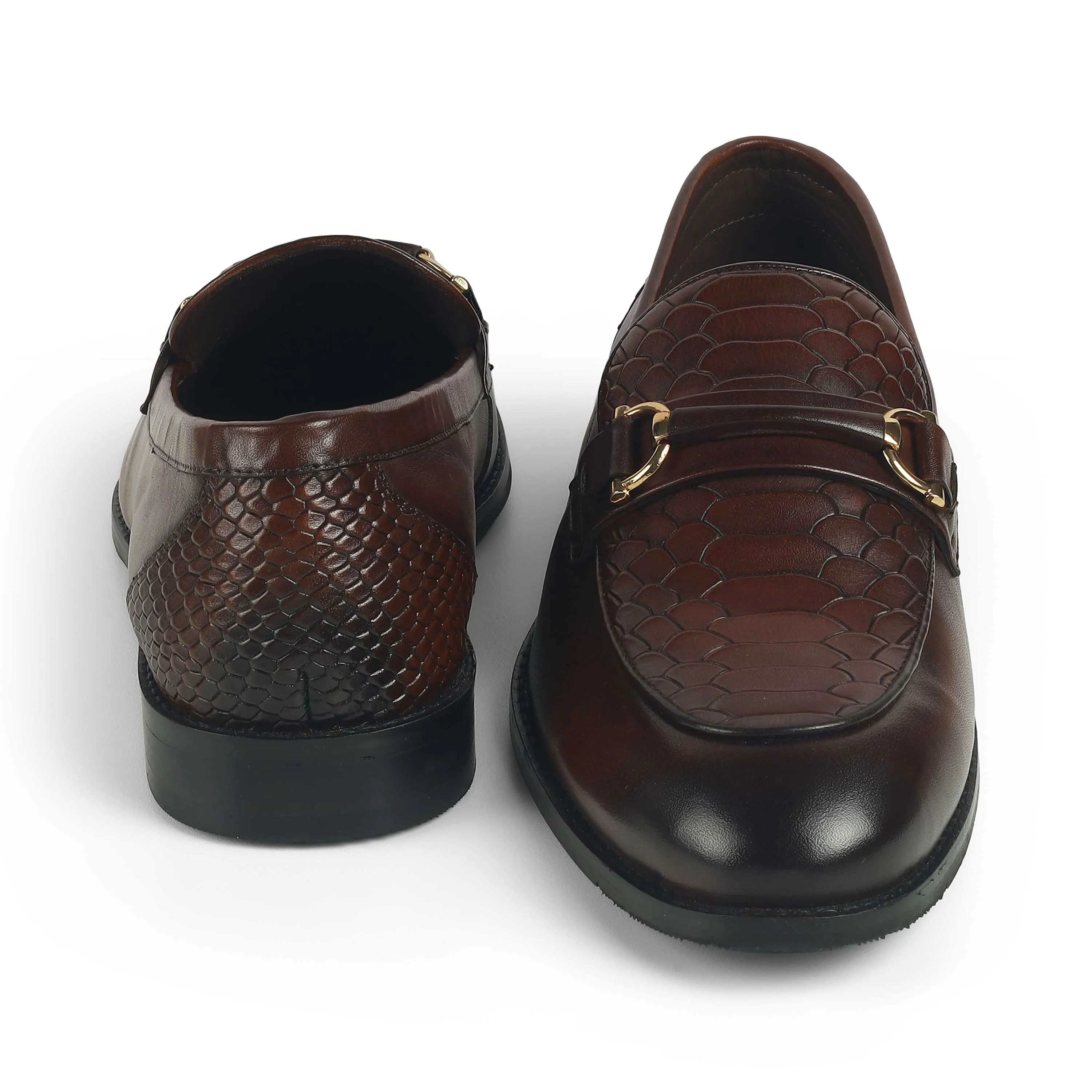 Tresmode Tremso Cognac Men's Leather Loafers