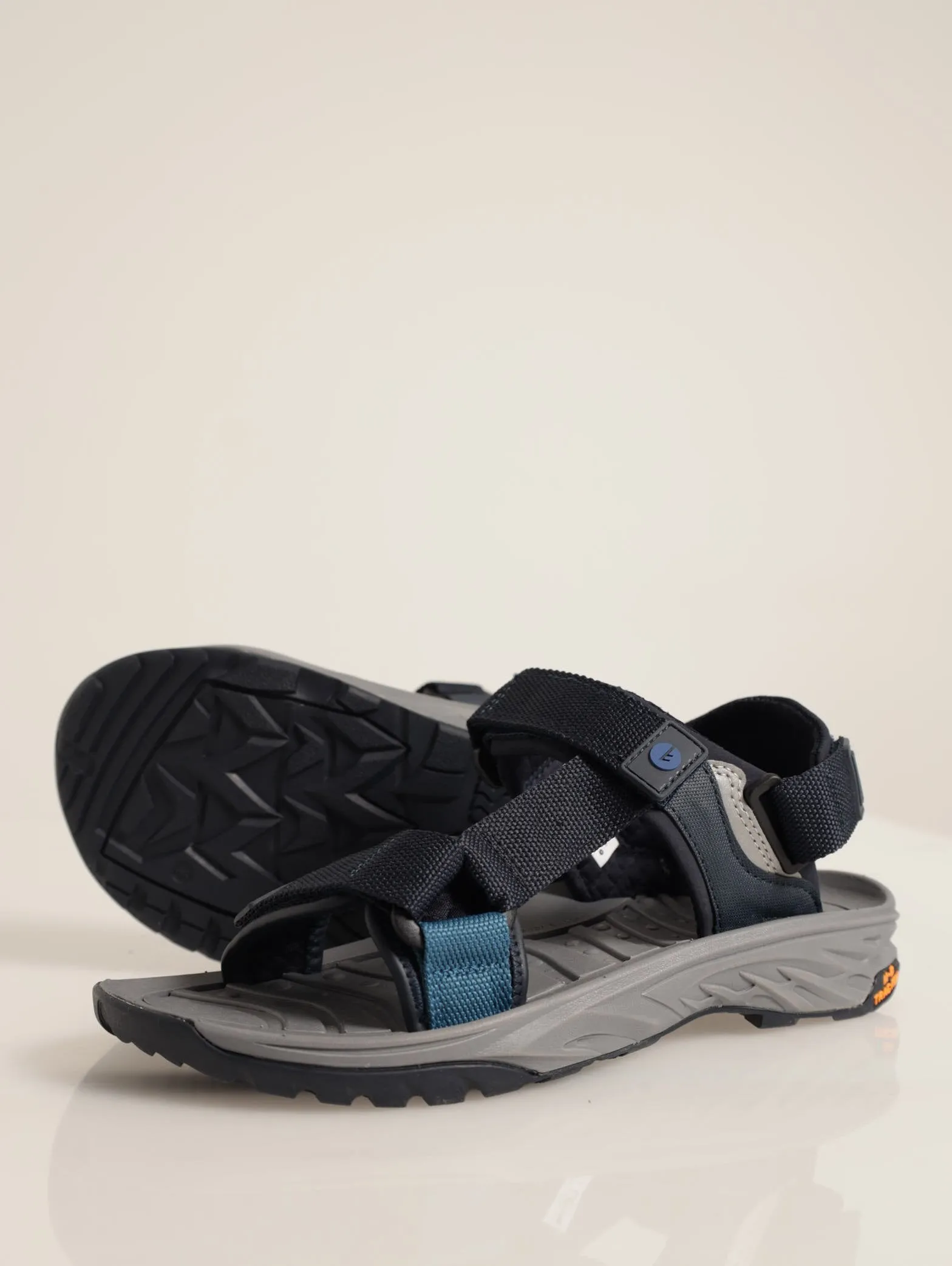 Ula Raft Double Strap Adventure Sandal - Navy/Grey