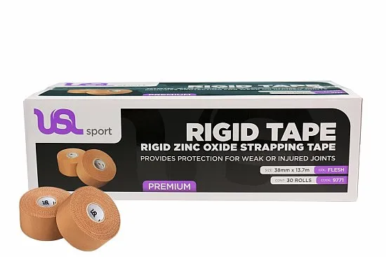 USL Sport Premium Rigid 38mm x 13.7m Flesh 30Box