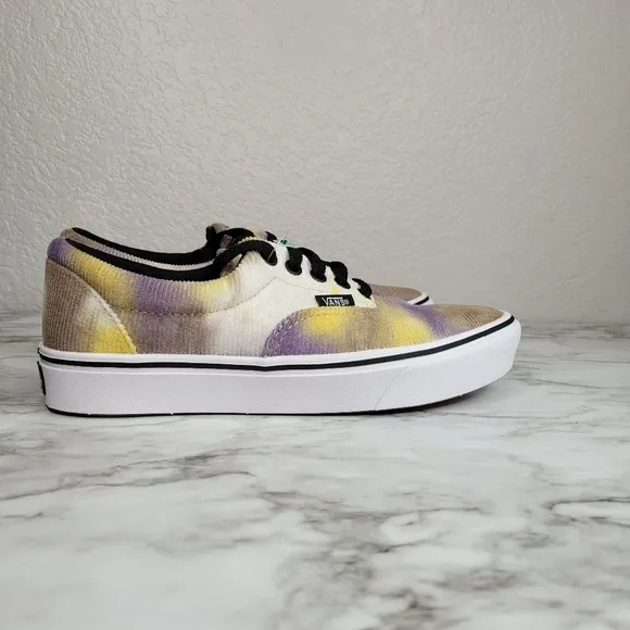 VANS Era tie dye comfy Cush Sneakers new