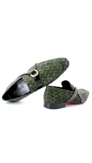 Vercini Evergreen Elegance Men's Designer Loafers