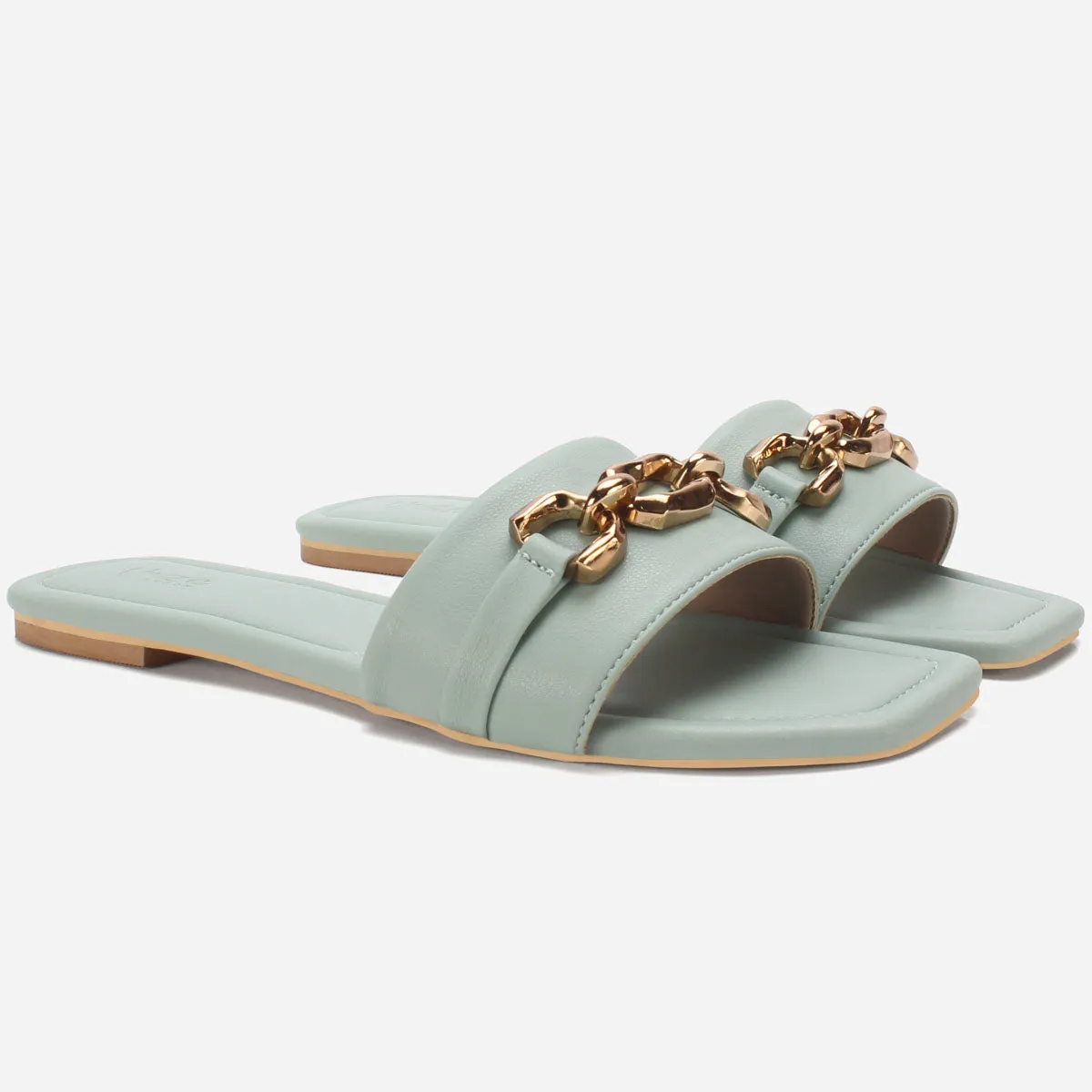 Women's "OPHELIA" Decorated Summer Slippers
